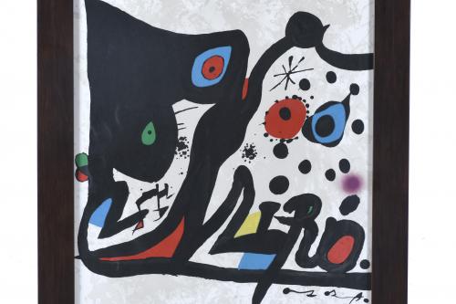 JOAN MIRÓ (1893-1983). "LIVRES ILLUSTRÉS ET LITOGRAPHES", 1