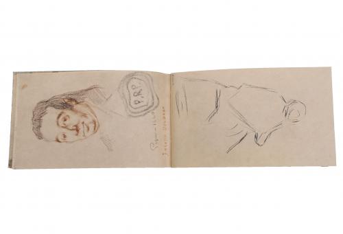 "PICASSO. CARNET DE MADRID 17-22, III, 1898".