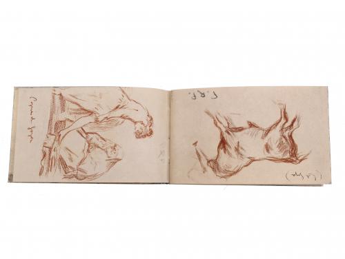 "PICASSO. CARNET DE MADRID 17-22, III, 1898".