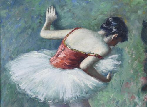 RAMON RIBAS RIUS (1903 - 1983). "REHEARSAL OF A BALLERINA".