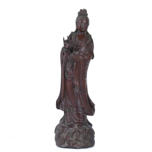 19TH CENTURY CHINESE SCHOOL "GUANYIN".