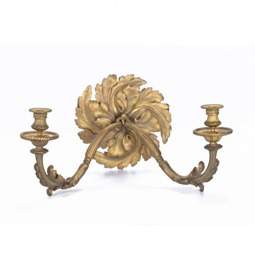 FRENCH WALL LAMP, LOUIS XVI STYLE, 19TH CENTURY.