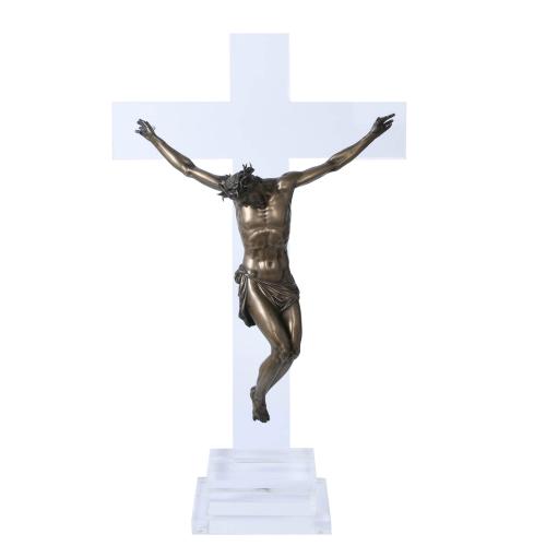 20TH CENTURY ITALIAN SCHOOL. CRUCIFIED CHRIST.