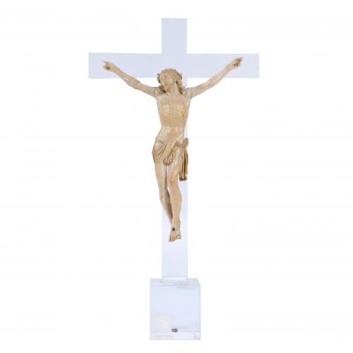 ESCUELA FRANCESA, SIGLO XIX. CRISTO CRUCIFICADO.