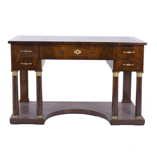 FRENCH EMPIRE-STYLE CONSOLE, LATE 19TH - EARLY 20TH CENTURY.