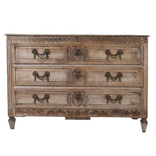 PROVENÇAL CHEST OF DRAWERS, LOUIS XVI STYLE, LATE 18TH CENT