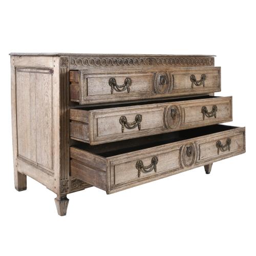 PROVENÇAL CHEST OF DRAWERS, LOUIS XVI STYLE, LATE 18TH CENT