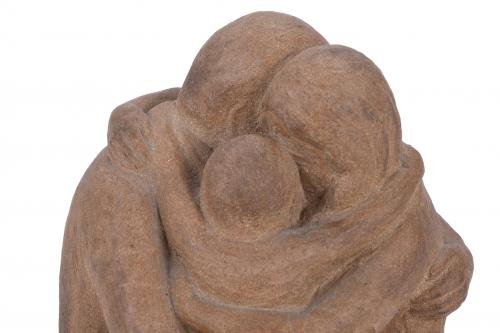 EULALIA GUDIOL, (20TH CENTURY). "FAMILY HUG", 2005.