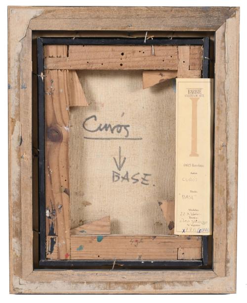 JORDI CURÓS (1930-2017). "BASE", C. 1962.