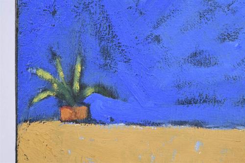 LÉONARD BÉARD (1948).  "WALL WITH PLANT", 1986.