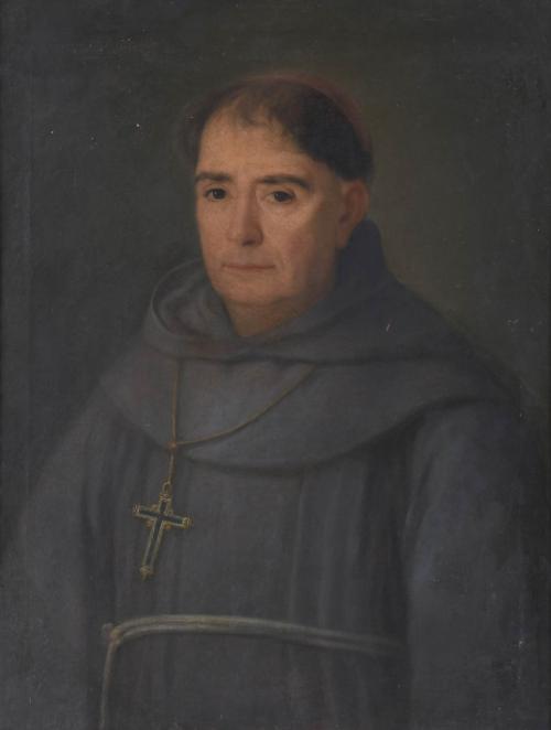 SPANISH SCHOOL, LATE 18TH-EARLY 19TH CENTURY. "FRANCISCAN MONK".