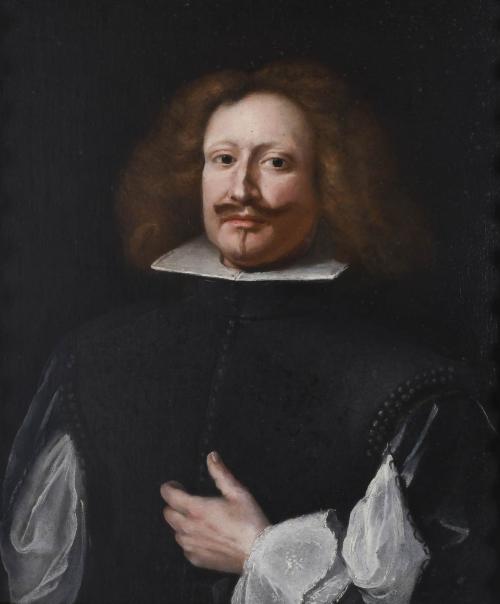 17TH CENTURY FRENCH SCHOOL "MAN PORTRAIT".