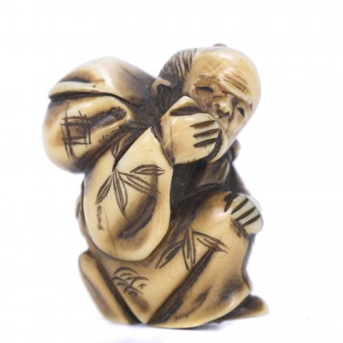 JAPANESE SCHOOL. MEIJI PERIOD, 19TH CENTURY. NETSUKE.