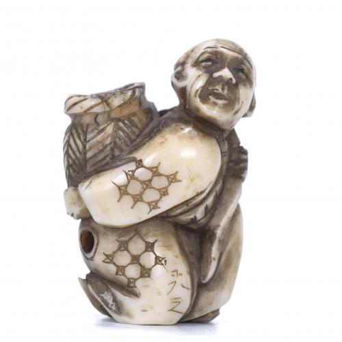 JAPANESE SCHOOL. MEIJI PERIOD, 19TH CENTURY. NETSUKE.