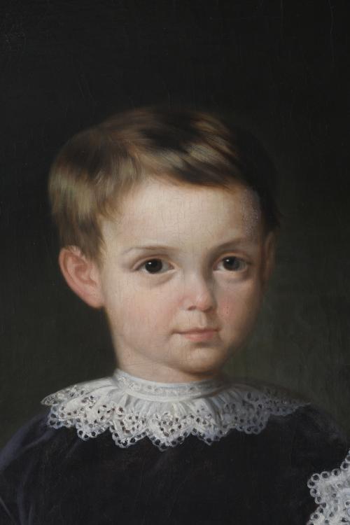 JUAN "LUIS" BROCHETON Y MUGURUZA (1826-1863). "PORTRAIT OF 