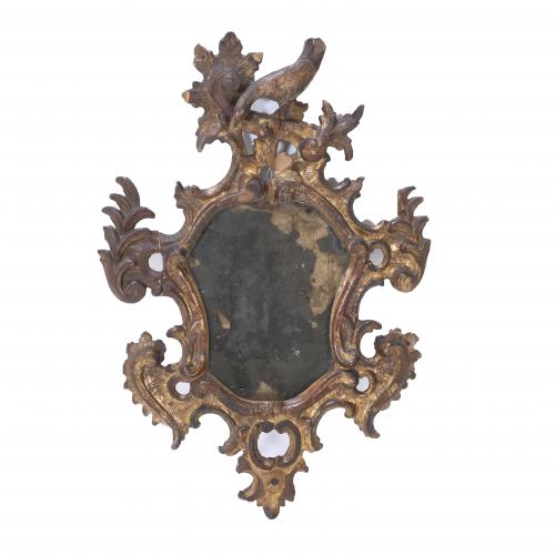 SPANISH ORNAMENTAL MIRROR, 18TH CENTURY.