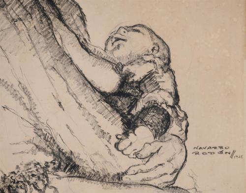 LLUCIÀ NAVARRO RODÓN (1924-2007). "MATERNITY", 1968.