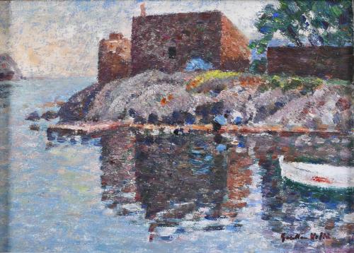 GUILLEM VILLÀ BASSOLS (1917-2005). "S'ARENELLA", Cadaqués, 1988.