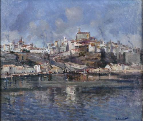 JOAN VIVES LLULL (1901-1982). "MAHON PORT".