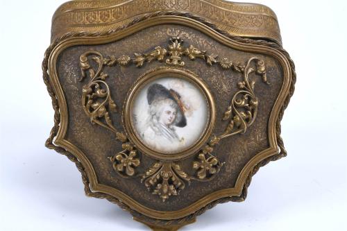 THREE FRENCH JEWELLERY BOXES, LATE 19TH CENTURY.