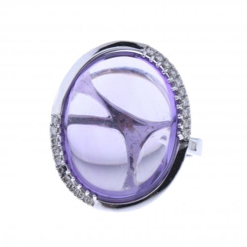 AMETHYST RING.