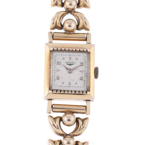 LONGINES. LADIES' WRISTWATCH, 1940'S.