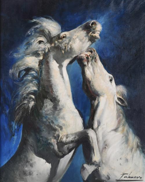 ALFREDO PALMERO DE GREGORIO, "MAESTRO PALMERO" (1901-1991). "CABALLOS".