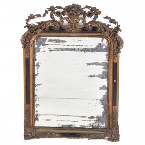 SPANISH WALL MIRROR, EARLY 20TH CENTURY.