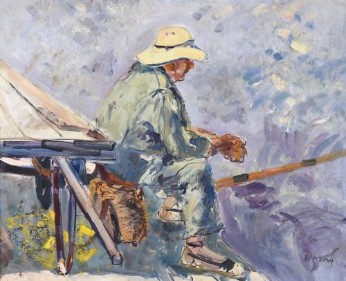 JORDI PAUSAS (1945).  "PESCADOR".