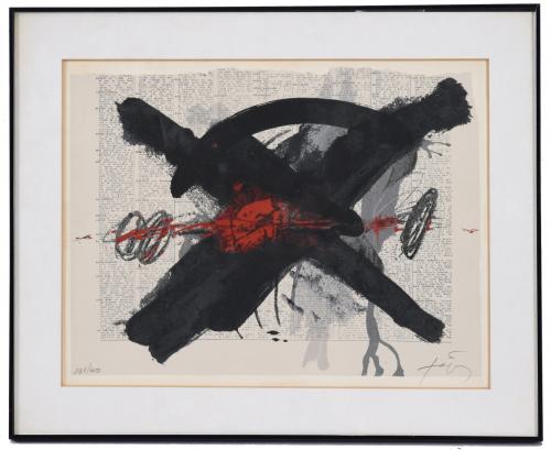 ANTONI TÀPIES (1923-2012). "COMPOSICIÓN". 