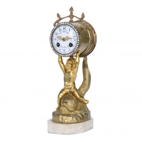 GEORGES-LOUIS BONAME (1847-1919). FRENCH TABLE CLOCK, CIRCA 1890-1900.