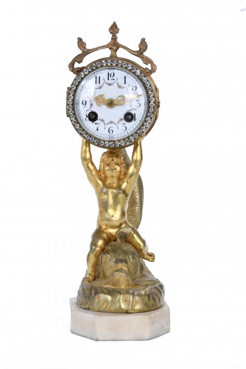 GEORGES-LOUIS BONAME (1847-1919). RELOJ DE SOBREMESA FRANCÉ