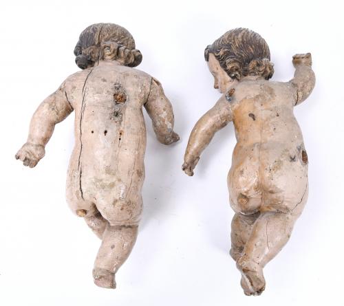 17TH CENTURY SPANISH SCHOOL. PAIR OF CHILDREN.