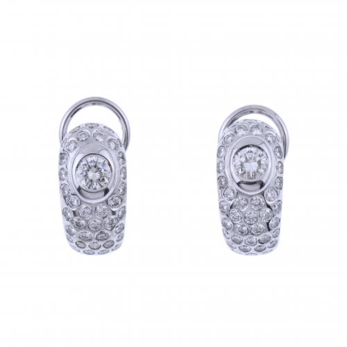 PENDIENTES CON DIAMANTES.