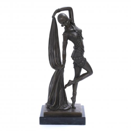 AFTER DEMÉTRE CHIPARUS MODELS (1886 – 1947). "DANCER".