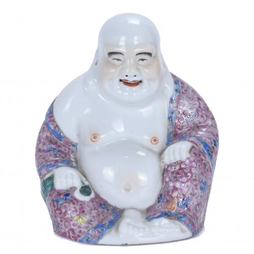 CHINESE SCHOOL, REPUBLIC PERIOD (1912-1949). "HOTEI" OR HAPPINESS BUDDHA.