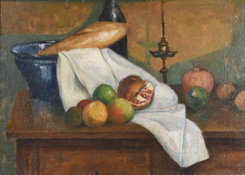 RAMON PICHOT I GIRONÈS (1872-1925). "STILL LIFE". 