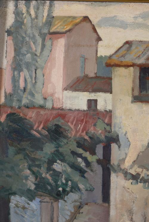 RAFAEL DURÁN BENET (1931-2015). "HOUSES, PROBABLY TOSSA DE 