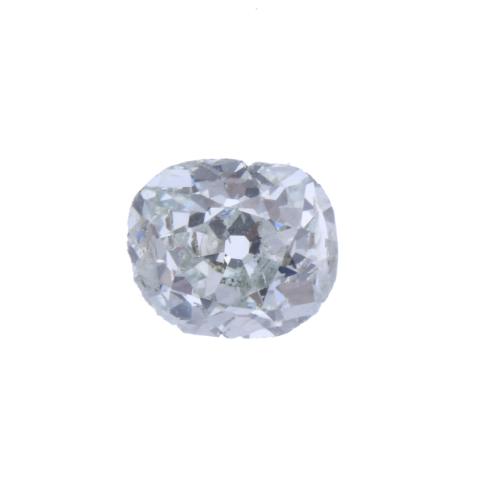 DIAMOND OF 0.48 CT. NATURAL FANCY GREEN.