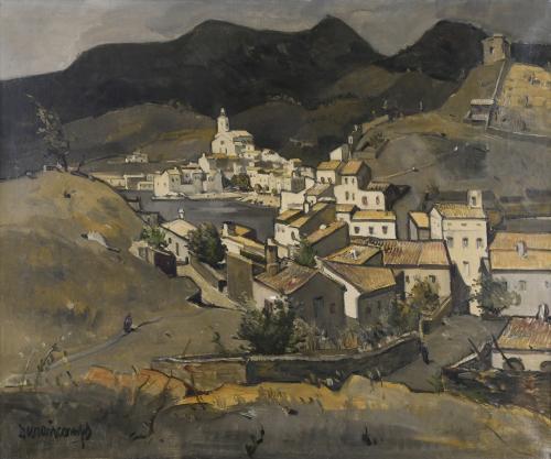 RAFAEL DURANCAMPS (1891-1979). "VISTA DE CADAQUÉS".