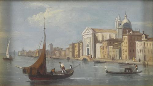 ESCUELA ITALIANA, SIGLO XIX. "VENECIA".