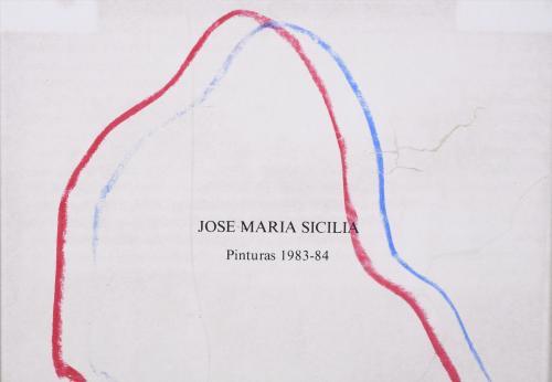 JOSÉ MARÍA SICILIA (1954). "AUTOGRAPH WITH COLOUR NOTE", 19