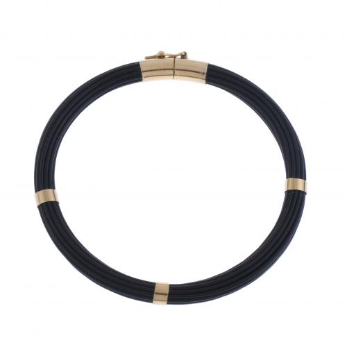 PULSERA ESCLAVA CON ORO.