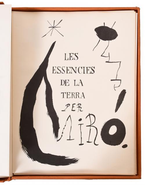 JOAN MIRÓ (1893-1983). "LES ESSÈNCIES DE LA TERRA".