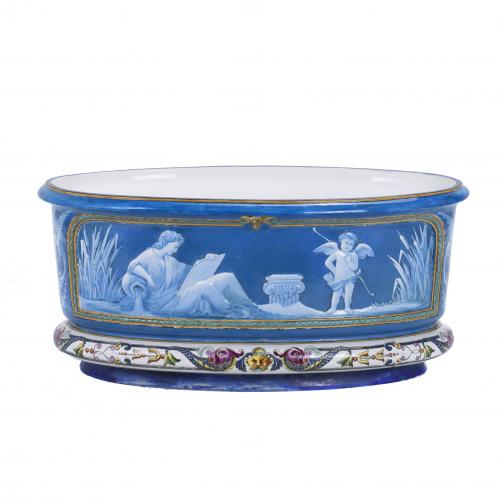 FRENCH PLANTER, NAPOLEON III STYLE, EARLY 20TH CENTURY.