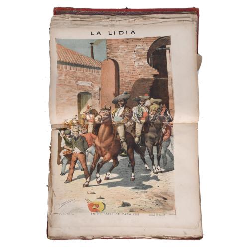 "LA LIDIA, REVISTA TAURINA", 1882-1883.