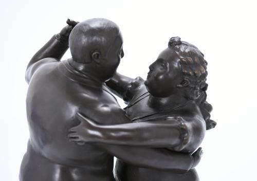 SIGUIENDO MODELOS DE FERNANDO BOTERO (1932). "TANGO".