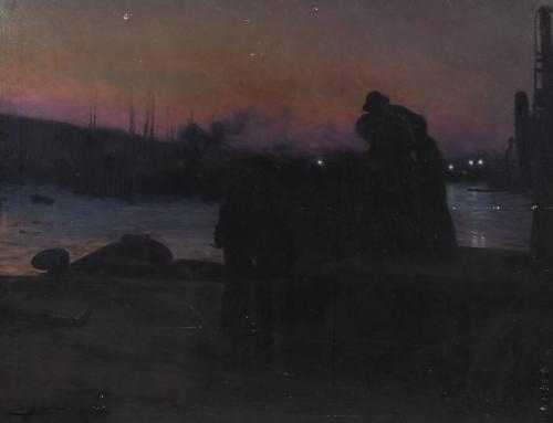 LLUÍS GRANER (1863-1929) "NOCTURNO".