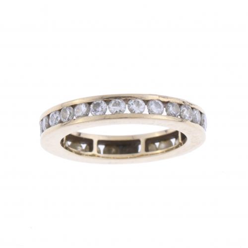 DIAMONDS ETERNITY RING.