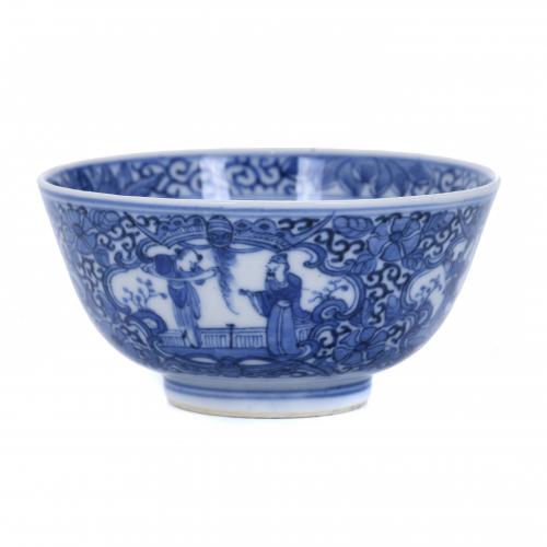 SMALL CHINESE BOWL, 20TH CENTURY.